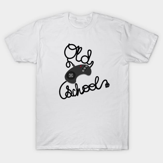 Old School T-Shirt Genesis T-Shirt by Meechemax